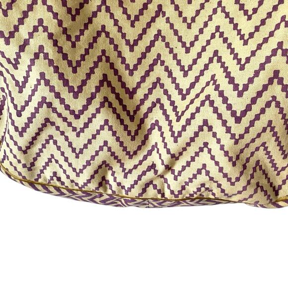 Jasper & Jeera Anthropologie Bohemian Beaded Embellishment Cotton Tote Bag Large - Picture 4 of 8